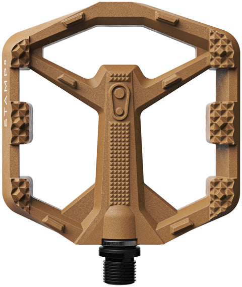 Crankbrothers Stamp 0 Pedals - Platform Aluminum 9/16" Brown Small