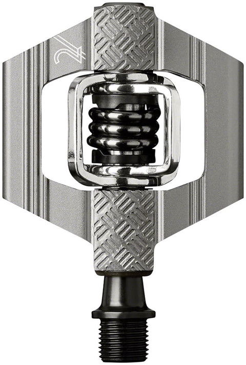 Crankbrothers Candy 2 Pedals - Dual Sided Clipless Aluminum 9/16" Gray