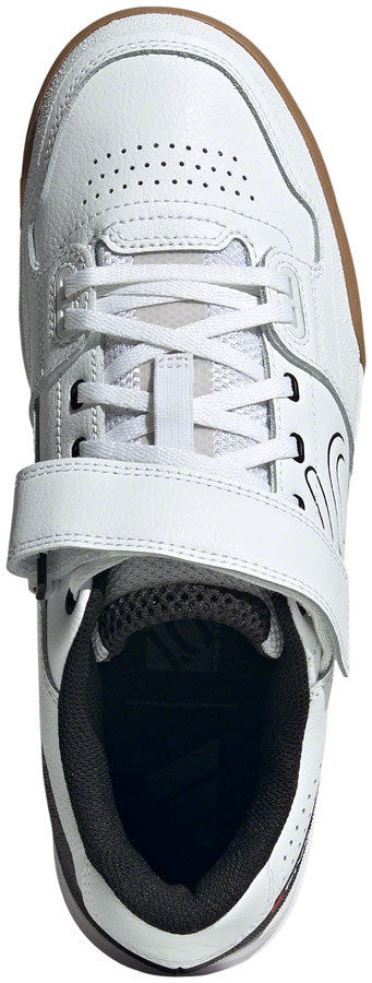 Five Ten Hellcat Mountain Clipless Shoes - Mens FTWR White/Core BLK/Red 10