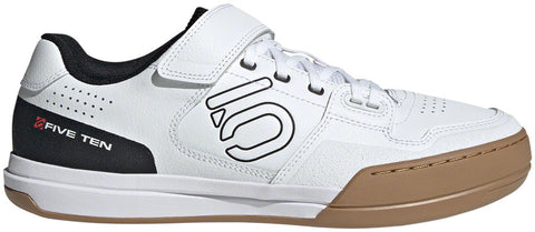 Five Ten Hellcat Mountain Clipless Shoes - Mens FTWR White/Core Black/Red 4