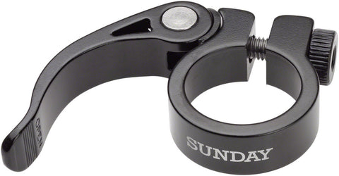 Sunday QR Seatpost Clamp - 28.6mm QR Black