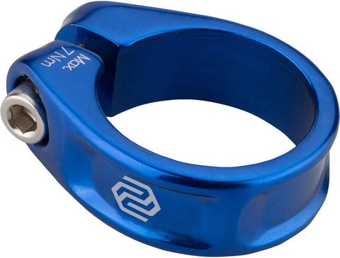 Promax FC-1 Seatpost Clamp - 31.8mm Bolt-On Blue
