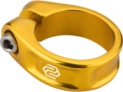 Promax FC-1 Seatpost Clamp - 31.8mm Bolt-On Gold