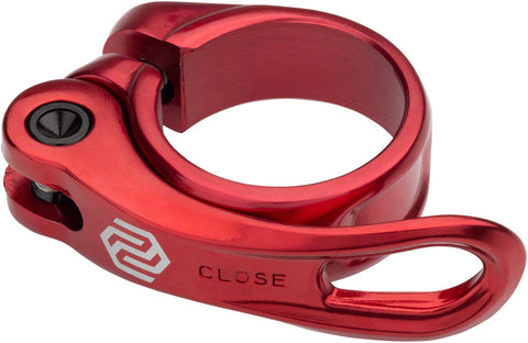 Promax QR-1 Seatpost Clamp - 31.8mm QR Red