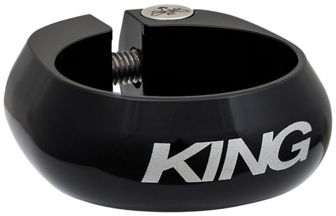 Chris King Seatpost Clamp - 31.8mm Bolt-On Black