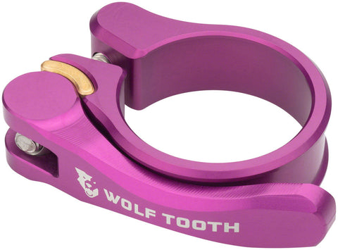 Wolf Tooth Components Quick Release Seatpost Clamp - 34.9mm QR Purple