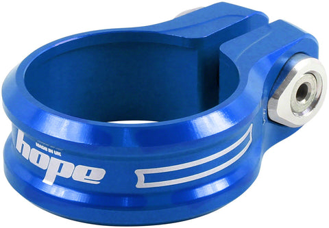 Hope Seatpost Clamp - 36.4mm Bolt-On Blue