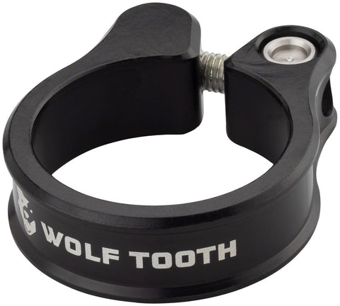 Wolf Tooth Seatpost Clamp - 29.8mm Bolt-On Black