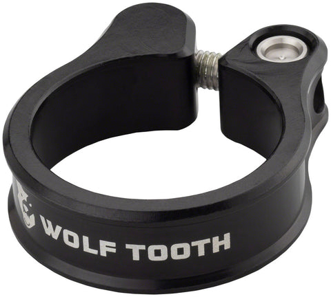 Wolf Tooth Seatpost Clamp - 38.6mm Bolt-On Black