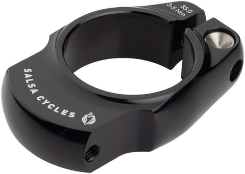 Salsa Rack-Lock Seatpost Clamp - 35.0mm Bolt-On Black