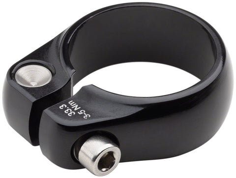 Salsa Lip-Lock Seatpost Clamp - 33.3mm Bolt-On Black