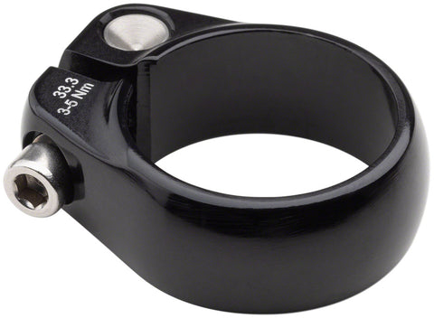 Salsa Lip-Lock Seatpost Clamp - 33.3mm Bolt-On Black