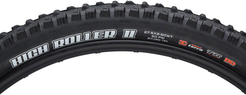 Maxxis High Roller II Tire - 27.5 x 2.5 Tubeless Folding BLK 3C Maxx Terra DD Wide Trail