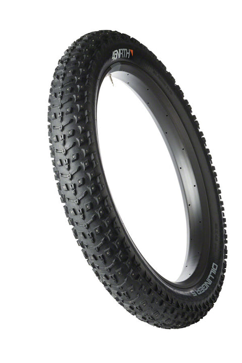 45NRTH Dillinger 5 Tire - 26 x 4.6 Tubeless Folding BLK 60 TPI 258 Carbide Steel Studs