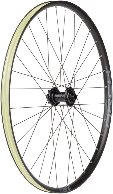 Stans Arch S2 Front Wheel - 29" 15 x 110mm 6-Bolt Black