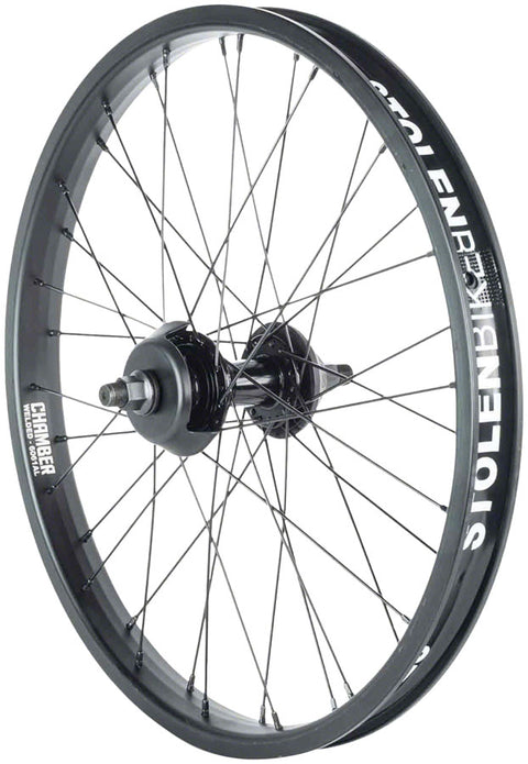 Stolen Rampage Pro Rear Wheel - 20" 14 x 110mm Rim Brake Cassette BLK 9T LHD