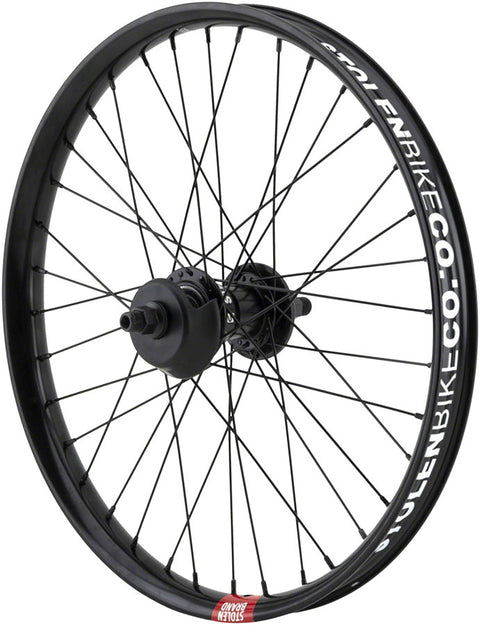 Stolen Rampage Pro Street Rear Wheel - 20" 14 x 110mm Brakeless Freecoaster BLK 9T RHD