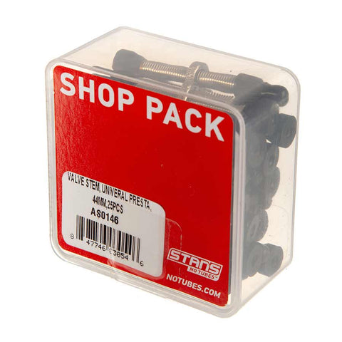 Stans Tubeless Universal Valve Stems - Brass 44mm 25-pack