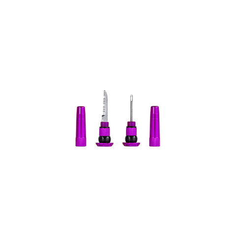 Muc-Off Stealth Tubeless Plugs Patch Kit Purple Pair