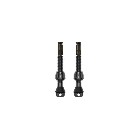Lezyne Clik TLR Tubeless Valve Pro 44mm Black Pair