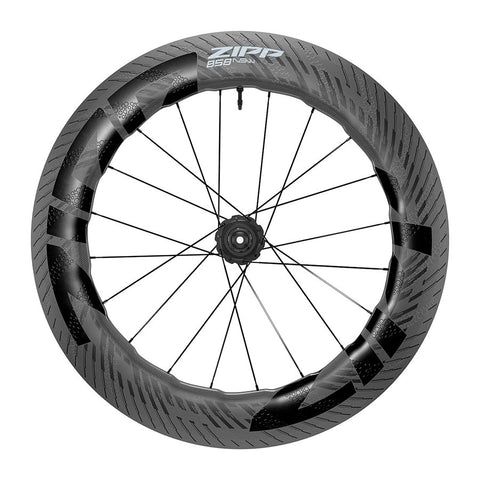 Zipp 858 NSW Rear Wheel - 700 12 x 142mm Center-Lock XDR Tubeless Carbon C1