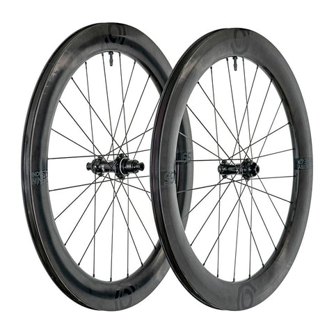 Industry Nine Solix SL i9 65 Wheel Front and Rear 700C / 622 Holes: F: 24 R: 24 F: 12mm R: 12mm F: 100 R: 142 Disc Center Lock SRAM XD-R Set