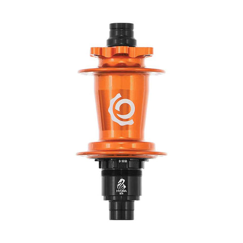 Industry Nine Hydra Classic Rear Hub - 12 x 148mm 6-Bolt Micro Spline Orange 28H