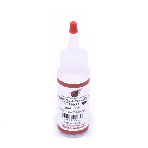 Wheels Manufacturing Grade 25 7/32" Loose Ball Bearing: Bottle of 100