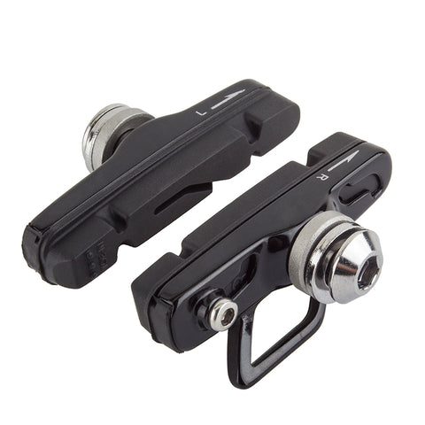 Origin8 Vise Road Cartridge Pads Shimano 55mm All-Weather Alloy+ Black