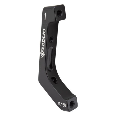 Origin8 Vise Flat Mount to Post Mount Disc Adapter RR Flat Mount Post Mount Black +20mm