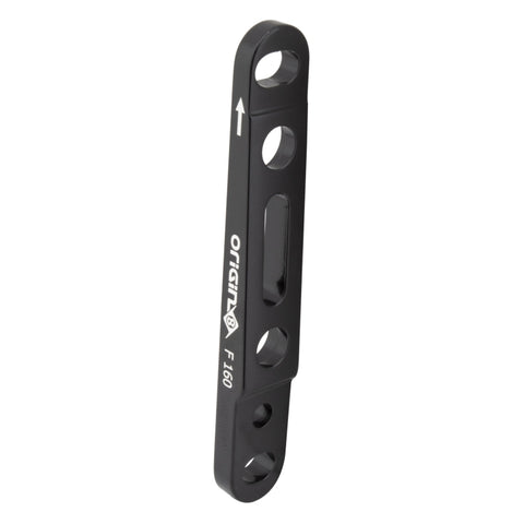 Origin8 Vise Flat Mount Disc Adapter FT Flat Mount Flat Mount Black +0mm/+20mm