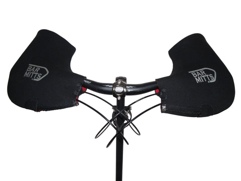 Bar Mitts Mountain / Commuter Pogie Handlebar Mitten: XL Black