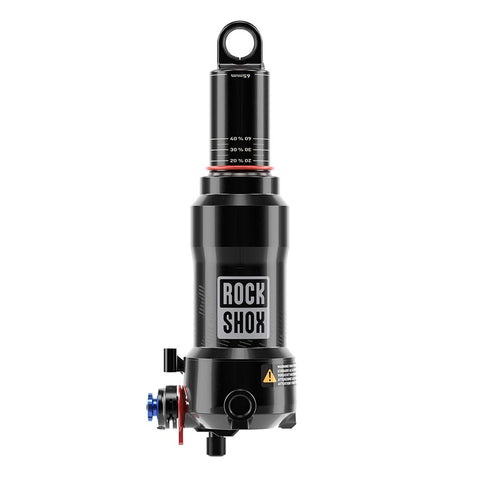 RockShox Deluxe Nude RLC3 Rear Shock - 165 x 45mm DebonAir Prog 0 Tokens 1 Eff Token LM Tune 430 L/O Trunnion Scott Spark 2022+C1