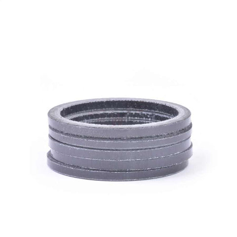 Wheels Manufacturing Carbon Headset Spacer - 1-1/8" 2.5mm Gloss 5-pack