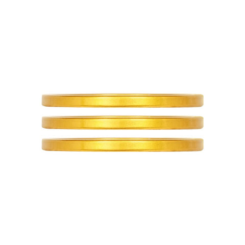 Industry Nine iRiX Headset Spacer 1-1/8 Height: 2.5mm Aluminum Gold 3pcs