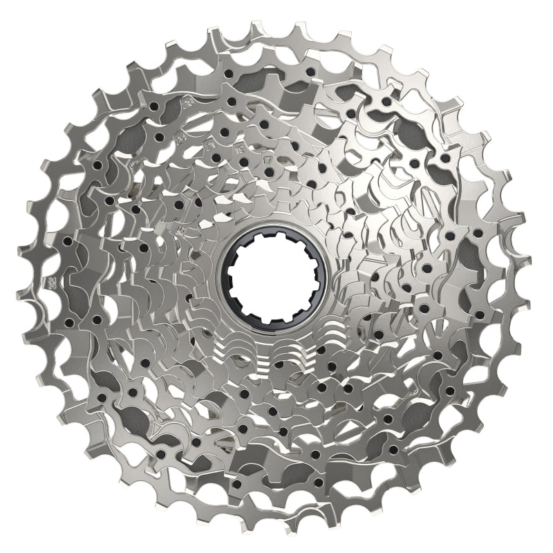 スラムシルバーブロンズ スプロケット Rival 12s 10-36t SRAM Rival AXS XG-1250 Cassette - 12-Speed 10-36t Silver For