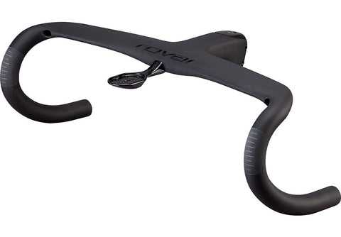 Specialized roval rapide cockpit matte carbon / gloss black 115mm x 380mm