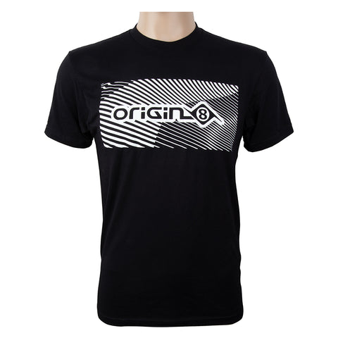 Origin8 Speed T-Shirt  MD Unisex Black Cotton/Polyester Origin8 Speed