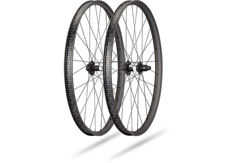 Specialized traverse sl ii 350 6b wheel satin carbon/gloss black 29 front