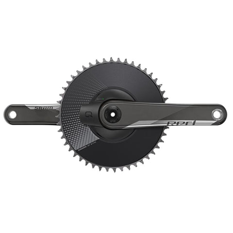 SRAM Red 1 AXS Quarq Power Meter Crankset Speed: 12 Spindle: 28.99mm BCD: Direct Mount 50 DUB 165mm Black Road