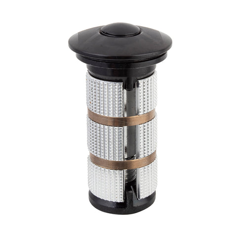 Origin8 Fusion Alloy Lite Compression Plug SHIS Black 1-1/8` 50mm
