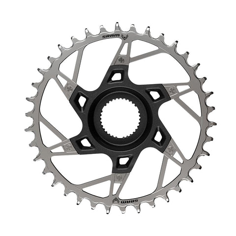 Wheels Manufacturing Shimano DM T-Type Outboard Chainring Teeth: 30 Speed: 12 BCD: Direct Mount Shimano Single 7075 Aluminum Black