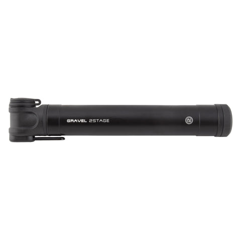 Topeak Gravel Mini Pump - 2Stage 90psi Black