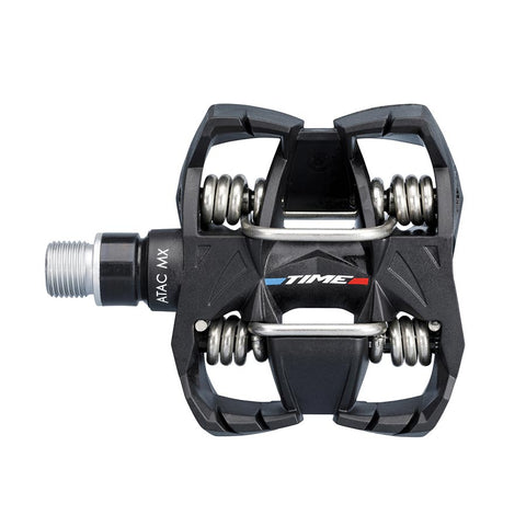 TIME ATAC MX 6 Pedals Body: Composite Spindle: Steel 9/16 Grey Pair