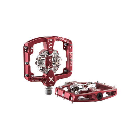 Chromag Pilot BA Pedals Body: Alloy Spindle: Cr-Mo 9/16 Red