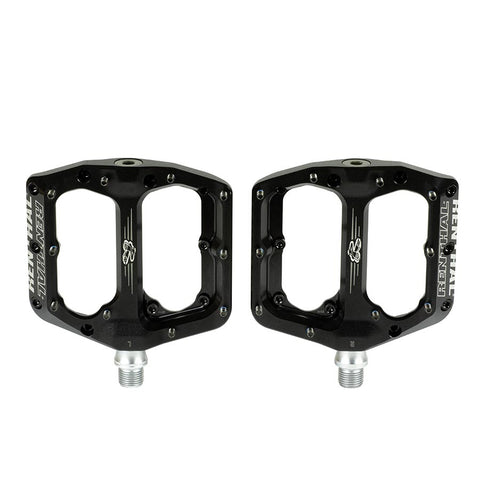 Renthal Revo-F Pedals - Platform 9/16" Black 100 x 104mm
