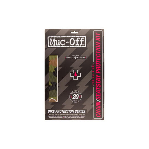 Muc-Off Chainstay/Seatstay Protection Kit - 20-Piece Kit Camo