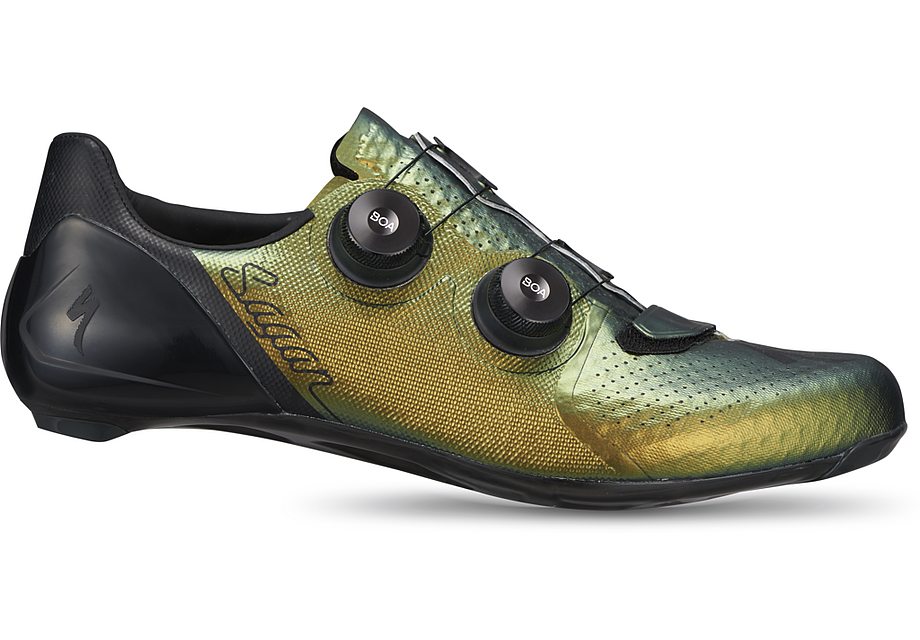 Specialized - スペシャライズド S-WORKS 7 SAGAN DECON LTD Green Specialized S-Works 7 rd shoe sagan decon ltd green 37 – The
