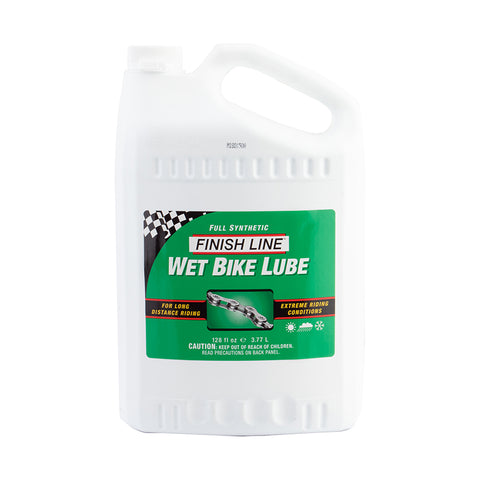 Finish Line WET Bike Chain Lube - 1 Gallon Bulk