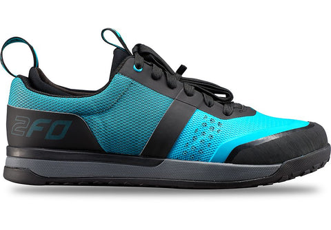 Specialized 2fo flat 1.0 aqua 38
